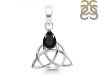 Black Tourmaline Triquetra Pendant BLS-RDEP-892.