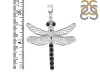Black Tourmaline Dragon Fly Pendant BLS-RDP-158.