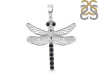 Black Tourmaline Dragon Fly Pendant BLS-RDP-158.