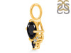 Black Tourmaline & White Topaz Pendant BLS-RDP-729.