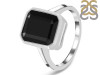 Black Tourmaline Ring BLS-RDR-1927.