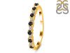 Black Tourmaline & White Topaz Ring BLS-RDR-2201.