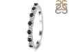 Black Tourmaline & White Topaz Ring BLS-RDR-2201.