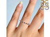 Black Tourmaline & White Topaz Ring BLS-RDR-2201.
