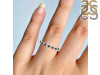 Black Tourmaline & White Topaz Ring BLS-RDR-2201.