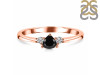 Black Tourmaline  & White Topaz Ring BLS-RDR-2543.