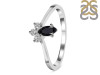 Black Tourmaline & White Topaz Ring BLS-RDR-2590.