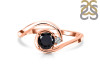 Black Tourmaline & White Topaz Ring BLS-RDR-2622.