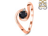 Black Tourmaline & White Topaz Ring BLS-RDR-2622.