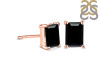Black Tourmaline Stud Earring BLS-RE-11.