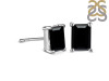 Black Tourmaline Stud Earring BLS-RE-11.