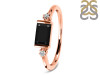 Black Tourmaline & White Topaz Ring BLS-RR-135.