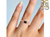 Black Tourmaline & White Topaz Ring BLS-RR-135.