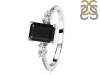 Black Tourmaline & White Topaz Ring BLS-RR-139.