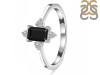 Black Tourmaline & White Topaz Ring BLS-RR-275.
