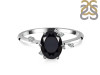 Black Tourmaline & White Topaz Ring BLS-RR-318.