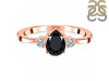 Black Tourmaline & White Topaz Ring BLS-RR-335.