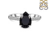 Black Tourmaline & White Topaz Ring BLS-RR-344A.