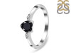  Black Tourmaline & White Topaz Ring BLS-RR-425.