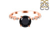  Black Tourmaline & White Topaz Ring BLS-RR-426.