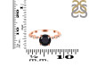  Black Tourmaline & White Topaz Ring BLS-RR-426.