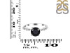  Black Tourmaline & White Topaz Ring BLS-RR-426.