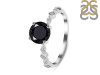  Black Tourmaline & White Topaz Ring BLS-RR-426.