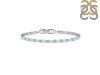 Blue Chalcedony Bracelet BLX-RDB-110.