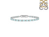 Blue Chalcedony Bracelet BLX-RDB-112.