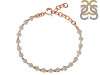 Blue Chalcedony Bracelet BLX-RDB-116-CUT.