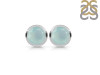 Blue Chalcedony Stud Earring BLX-RDE-1433.