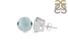 Blue Chalcedony Stud Earring BLX-RDE-1433.