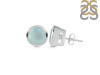 Blue Chalcedony Stud Earring BLX-RDE-1243.