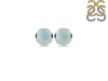 Blue Chalcedony Stud Earring BLX-RDE-1375.