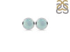 Blue Chalcedony Stud Earring BLX-RDE-1426.