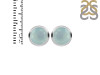 Blue Chalcedony Stud Earring BLX-RDE-1244.