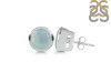 Blue Chalcedony Stud Earring BLX-RDE-1434.