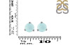 Blue Chalcedony Stud Earring BLX-RDE-1566.