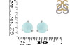 Blue Chalcedony Stud Earring BLX-RDE-1568.
