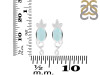 Blue Chalcedony Stud Earring BLX-RDE-4.