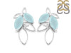 Blue Chalcedony Stud Earring BLX-RDE-53.