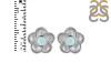 Blue Chalcedony Stud Earring BLX-RDE-584.