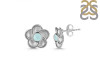 Blue Chalcedony Stud Earring BLX-RDE-584.