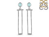Blue Chalcedony Earring BLX-RDE-614.