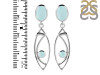 Blue Chalcedony Earring BLX-RDE-645.