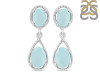 Blue Chalcedony Earring BLX-RDE-73.