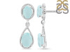Blue Chalcedony Earring BLX-RDE-73.