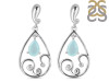 Blue Chalcedony Earring BLX-RDE-76.