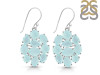 Blue Chalcedony Earring BLX-RDE-787.