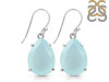Blue Chalcedony Earring BLX-RDE-871.